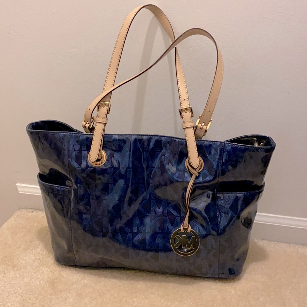 Michael Kors Blue Signature handbag